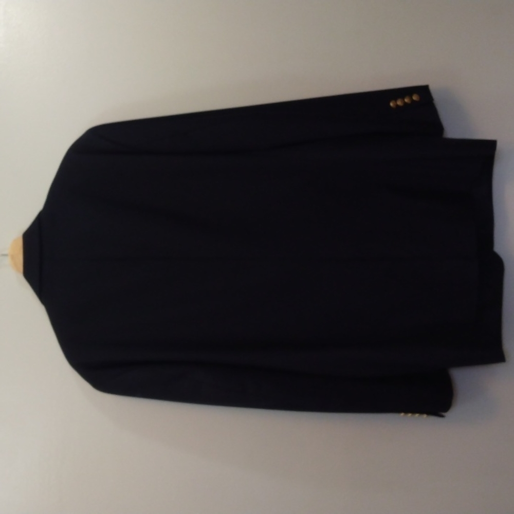 Lauren Ralph Lauren Navy Wool Blazer 44L - Picture 8 of 12